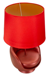 Tischlampe Midcentury Rot 43 cm – Tischleuchte