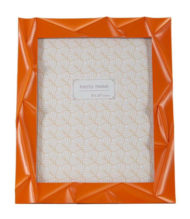 Bilderrahmen Modern Orange Groß – Fotorahmen Deko