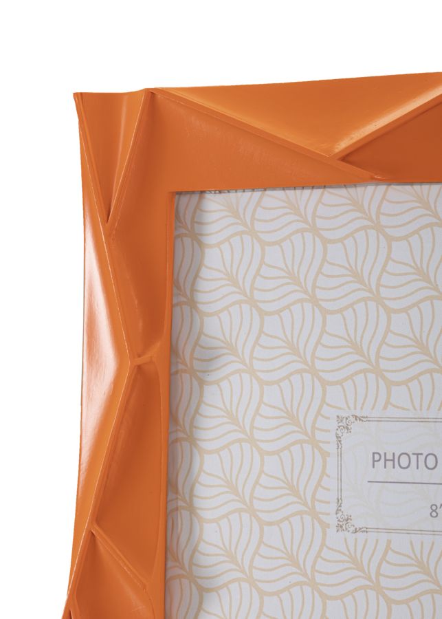 Bilderrahmen Modern Orange Groß – Fotorahmen Deko