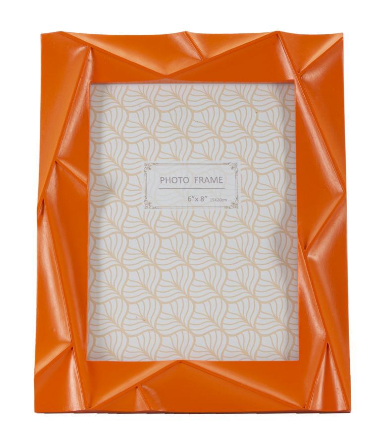 Bilderrahmen Modern Orange Klein – Fotorahmen Deko