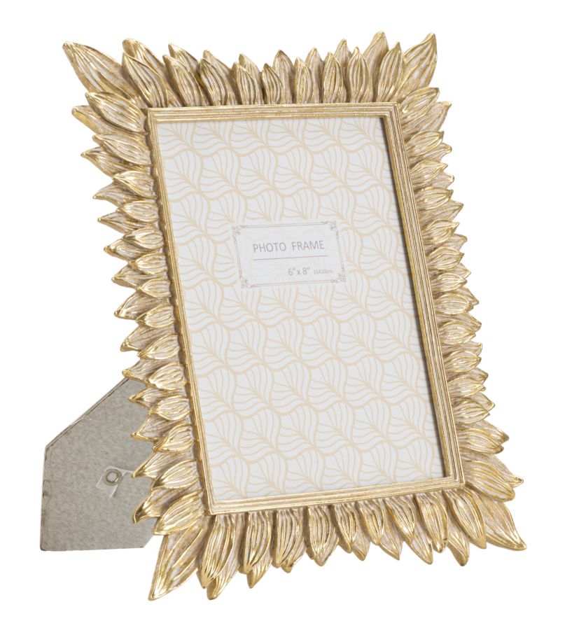 Bilderrahmen Blüten Gold Klein – Fotorahmen Deko