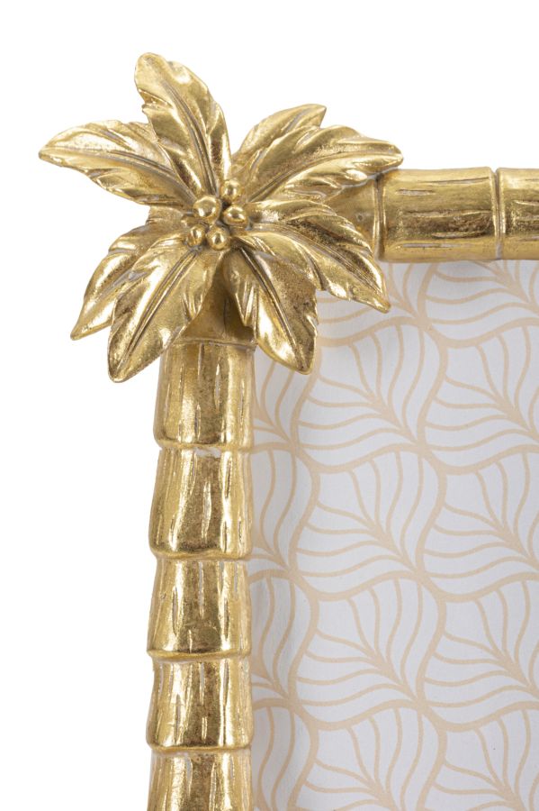 Bilderrahmen Flamingo Gold Quer – Fotorahmen Deko