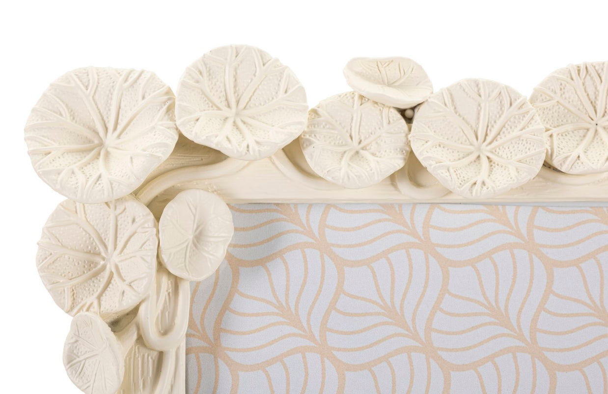Bilderrahmen Lotus Creme Groß – Fotorahmen Deko