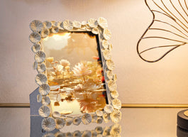 Bilderrahmen Lotus Creme Klein – Fotorahmen Deko