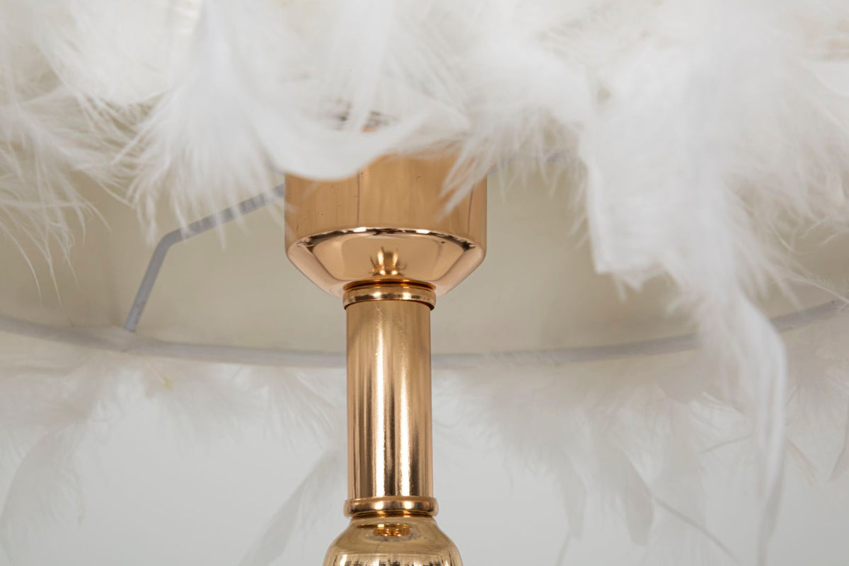 Tischlampe Tarty Weiß 54 cm – Tischleuchte