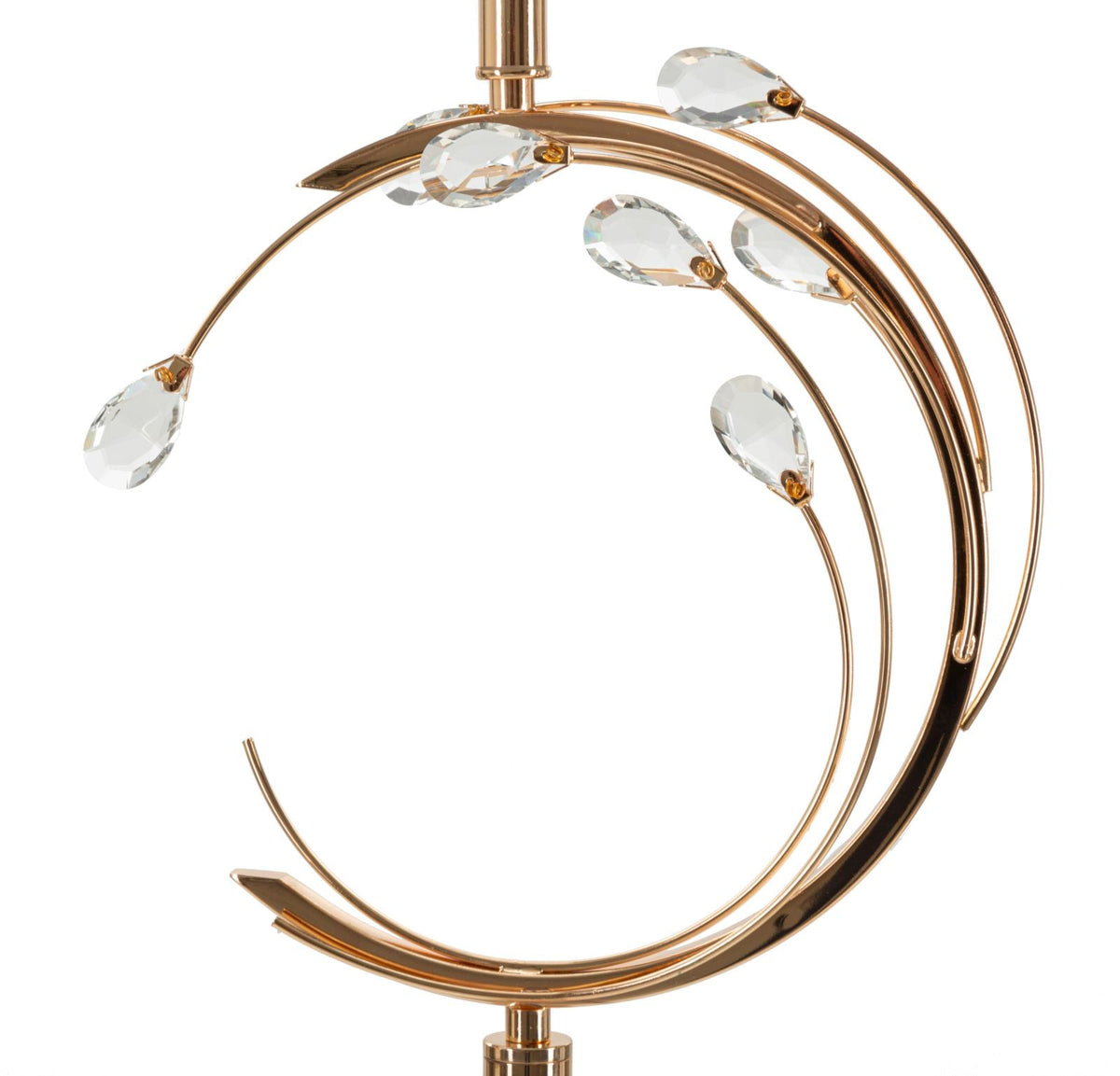 Stehlampe Bruxelles Schwarz Gold 160 cm – Stehleuchte