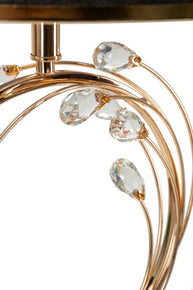 Stehlampe Bruxelles Schwarz Gold 160 cm – Stehleuchte