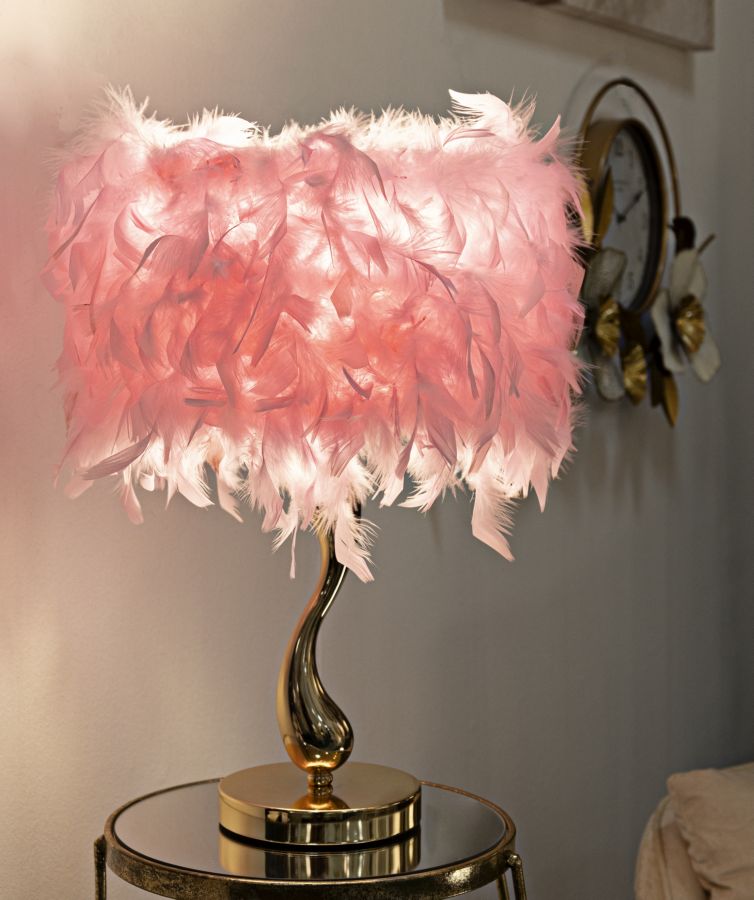 Tischlampe Cart Rosa 47 cm – Tischleuchte