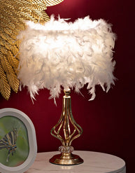 Tischlampe Tarty Weiß 54 cm – Tischleuchte