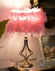 Tischlampe Tarty Rosa 54 cm – Tischleuchte