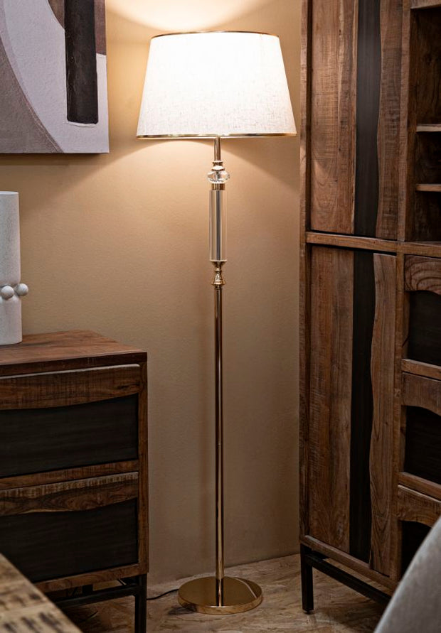 Stehlampe Praga Gold 165 cm – Stehleuchte