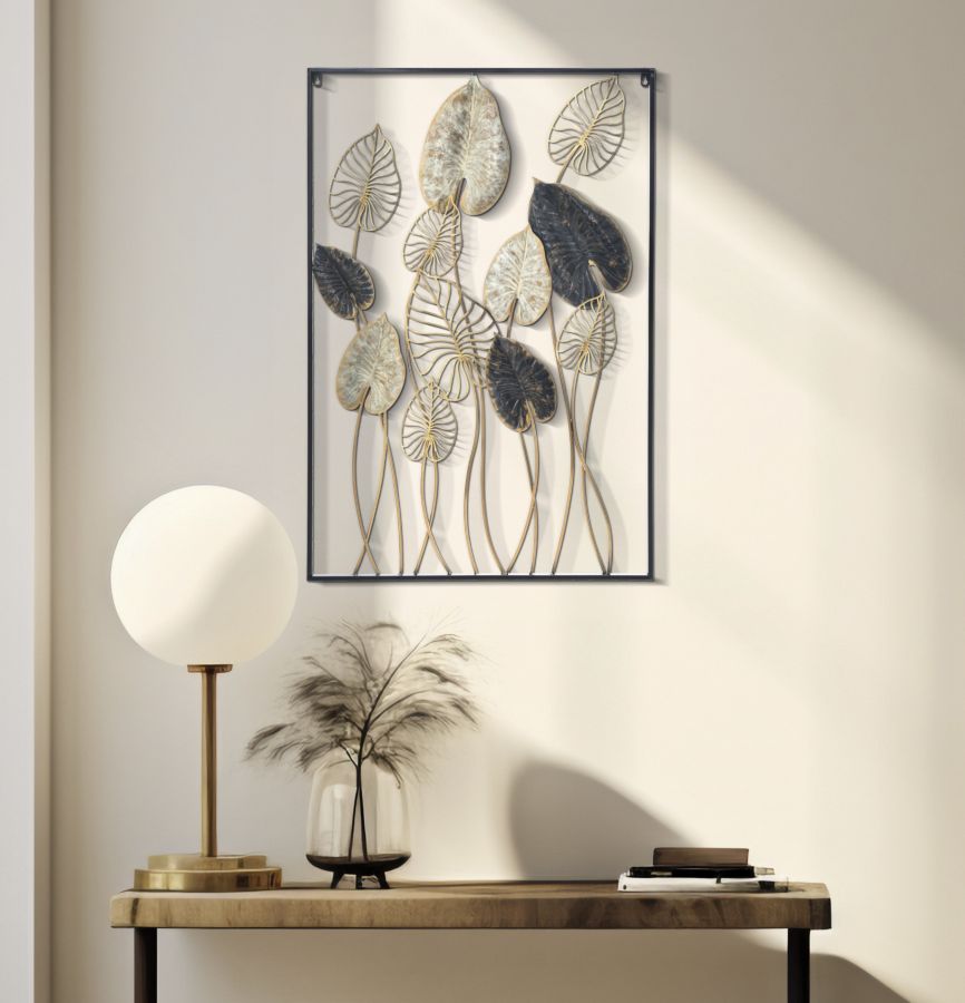 Wandpaneel Blumen Bunt 100 cm – Wanddeko