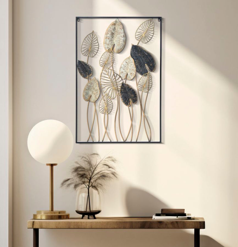 Wandpaneel Blumen Bunt 100 cm – Wanddeko