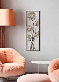 Wandpaneel Blumen Bunt 31×90 cm A – Wanddeko