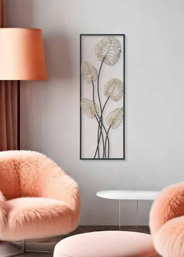 Wandpaneel Blumen Bunt 31×90 cm B – Wanddeko
