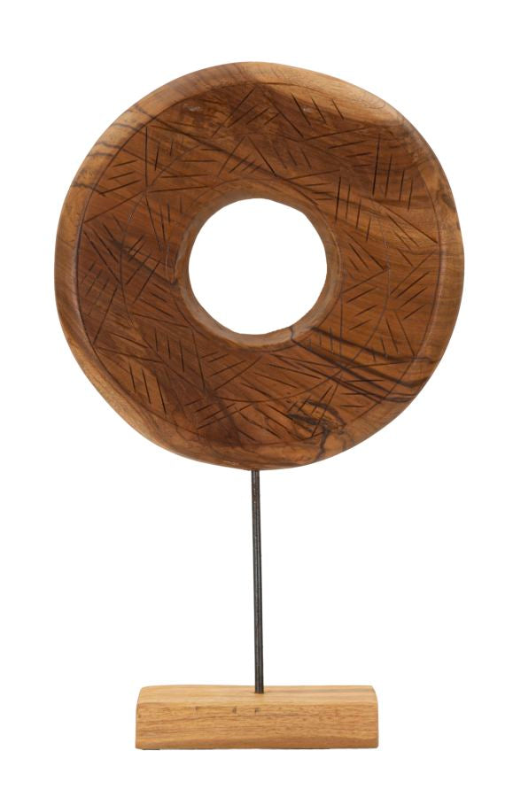 Dekofigur Dorat Braun 58 cm – Skulptur Deko