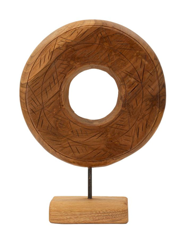 Dekofigur Dorat Braun 38 cm – Skulptur Deko