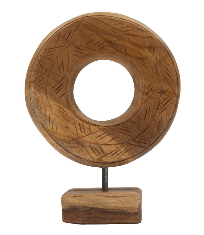 Dekofigur Dorat Braun 28 cm – Skulptur Deko