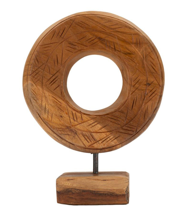 Dekofigur Dorat Braun 28 cm – Skulptur Deko