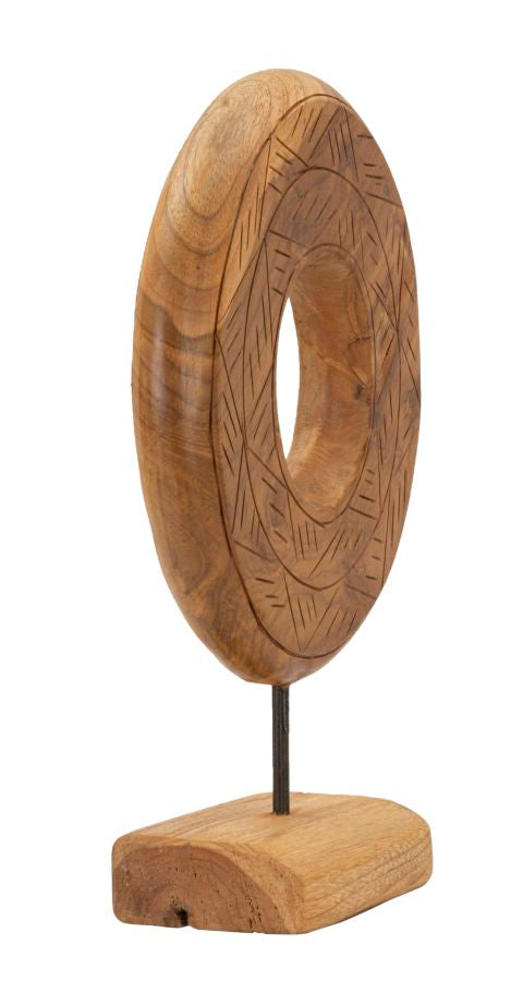 Dekofigur Dorat Braun 38 cm – Skulptur Deko