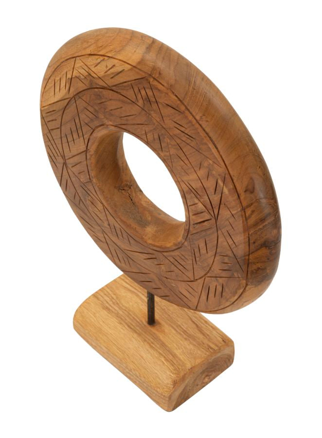 Dekofigur Dorat Braun 38 cm – Skulptur Deko