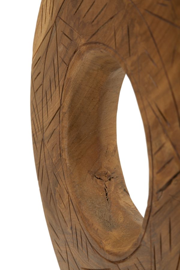 Dekofigur Dorat Braun 38 cm – Skulptur Deko