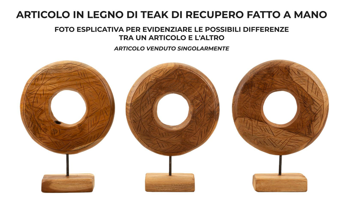 Dekofigur Dorat Braun 38 cm – Skulptur Deko