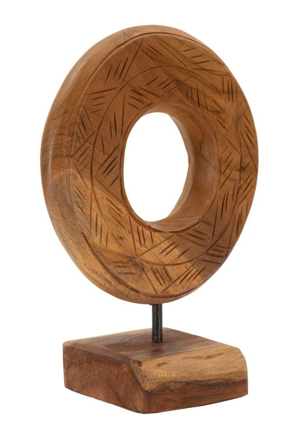 Dekofigur Dorat Braun 28 cm – Skulptur Deko