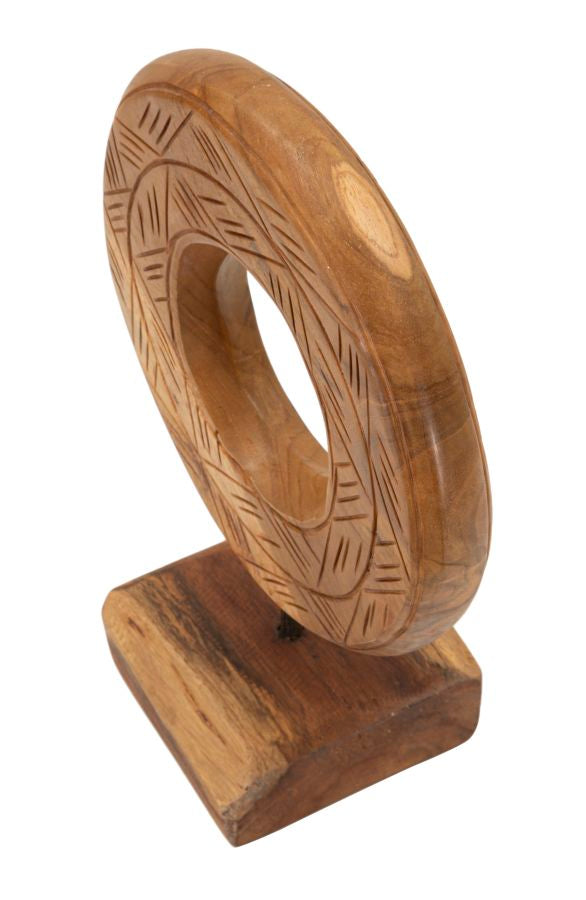 Dekofigur Dorat Braun 28 cm – Skulptur Deko