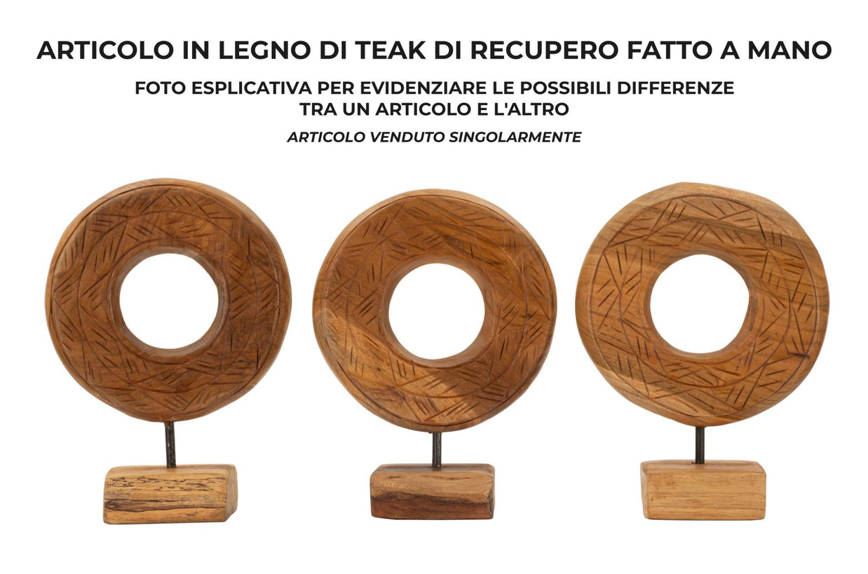 Dekofigur Dorat Braun 28 cm – Skulptur Deko
