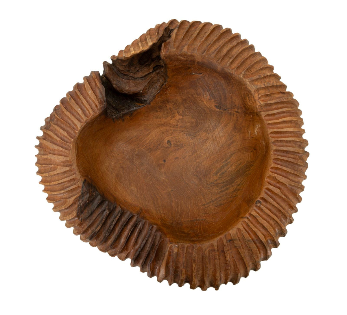 Dekotablett Garit Braun 16 cm – Dekotablett
