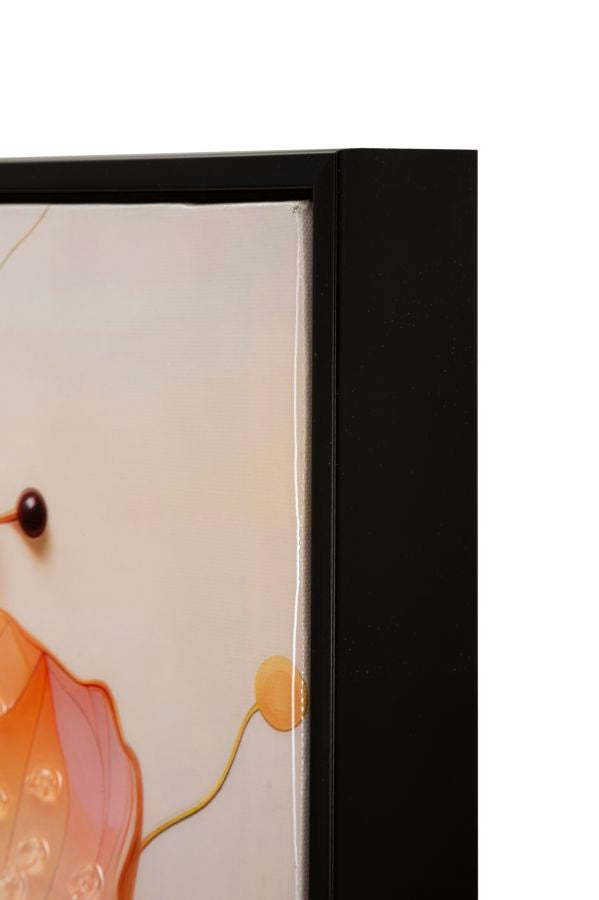 Wandbild Narcy Blumen 82 cm A – Leinwandbild Deko