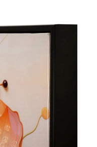 Wandbild Narcy Blumen 82 cm A – Leinwandbild Deko