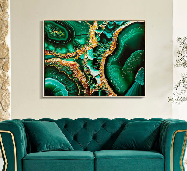 Wandbild Smeraldy 62 cm B – Leinwandbild Deko