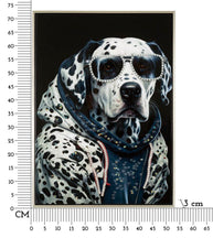 Wandbild Dalmatiner 73 cm – Leinwandbild Deko