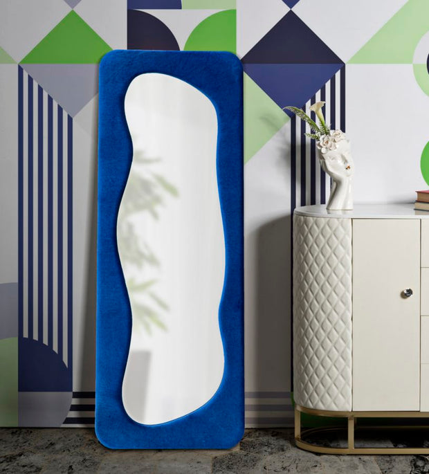 Wandspiegel Theodor Blau 160 cm