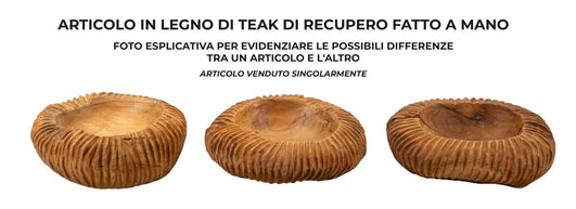 Dekotablett Garit Braun 11 cm – Dekotablett