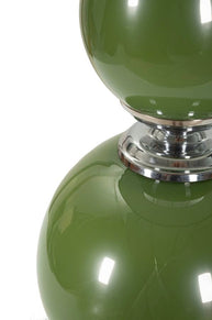 Tischlampe Eva Two Grün Grau 65 cm – Tischleuchte