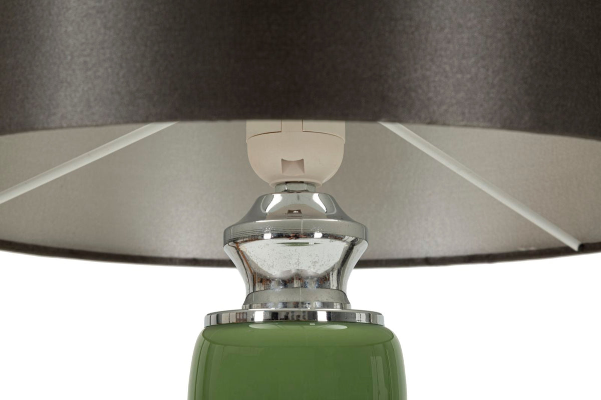 Tischlampe Eva Three Weiß Grau 57 cm – Tischleuchte