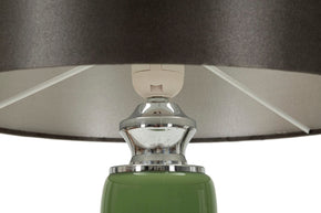 Tischlampe Eva Three Weiß Grau 57 cm – Tischleuchte