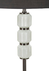Stehlampe Bright One Weiß Grau 163 cm – Stehleuchte