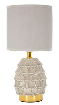 Tischlampe Creme 30,5 cm – Tischleuchte