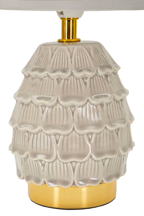 Tischlampe Creme 30,5 cm – Tischleuchte