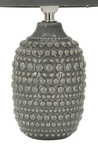 Tischlampe Grau 30,5 cm A – Tischleuchte