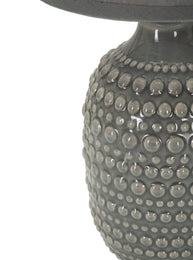 Tischlampe Grau 30,5 cm A – Tischleuchte