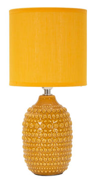 Tischlampe Senfgelb 30,5 cm – Tischleuchte