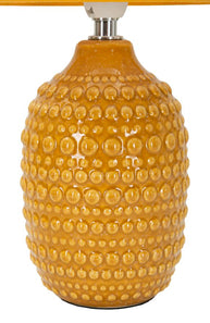 Tischlampe Senfgelb 30,5 cm – Tischleuchte