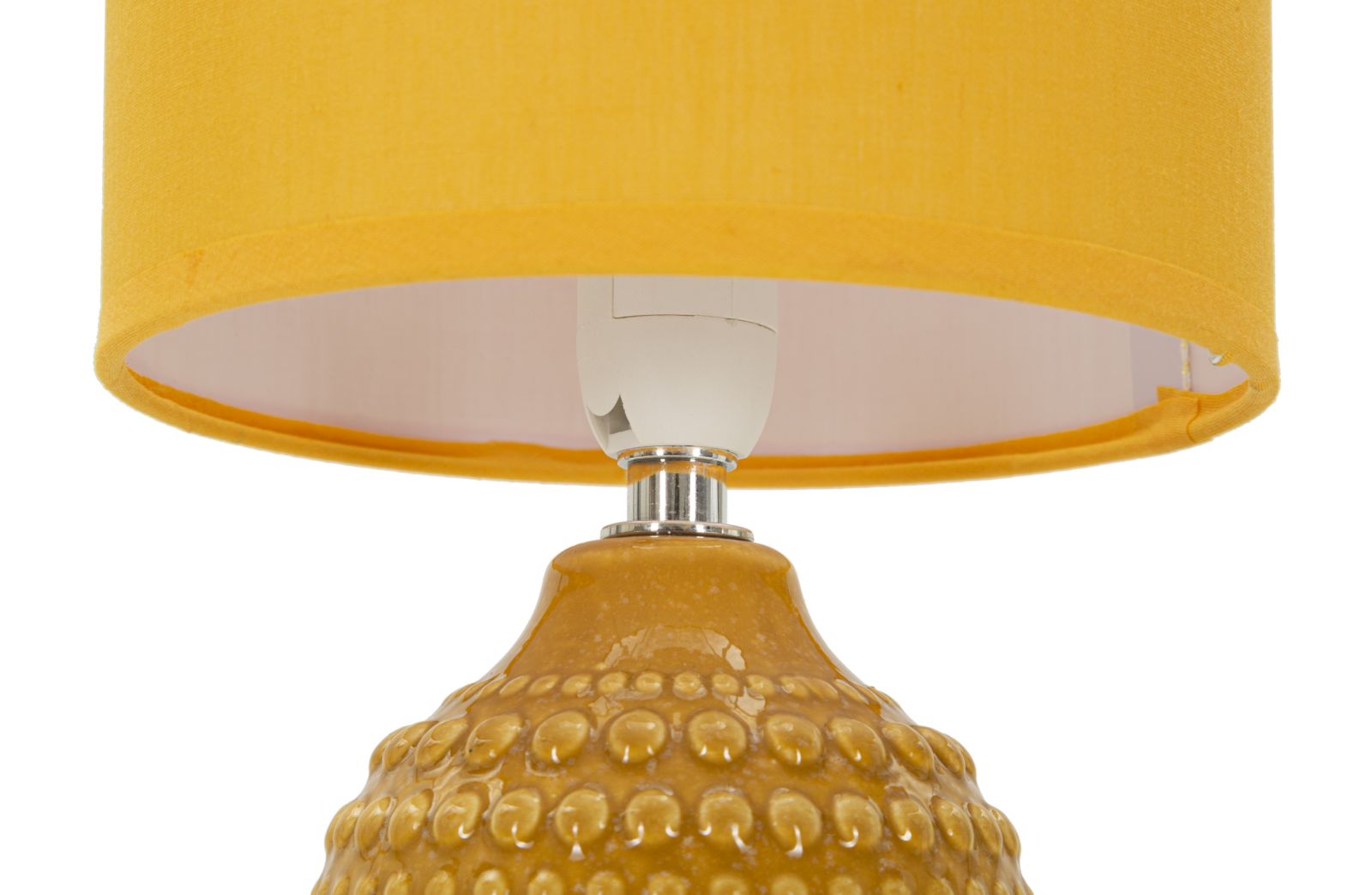 Tischlampe Senfgelb 30,5 cm – Tischleuchte