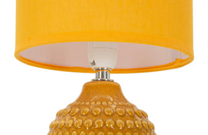Tischlampe Senfgelb 30,5 cm – Tischleuchte