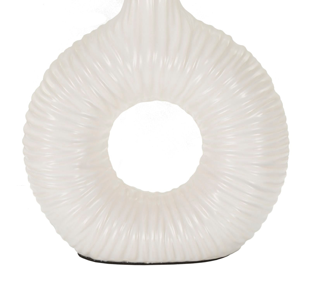 Tischlampe Seta Weiß 43 cm – Tischleuchte